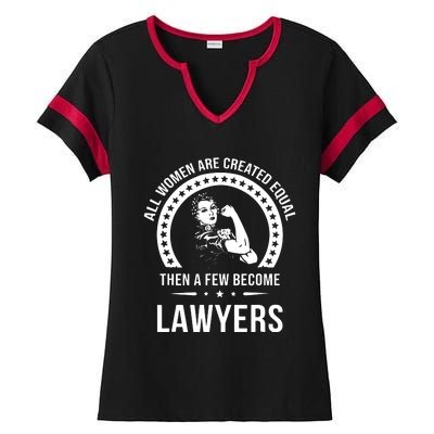 Lawyer Great Ladies Halftime Notch Neck Tee