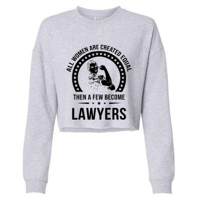 Lawyer Great Cropped Pullover Crew