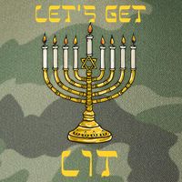 Lets Get Lit Chanukah Happy Hanukkah Funny Menorah Jewish Legacy Tie Dye Trucker Hat