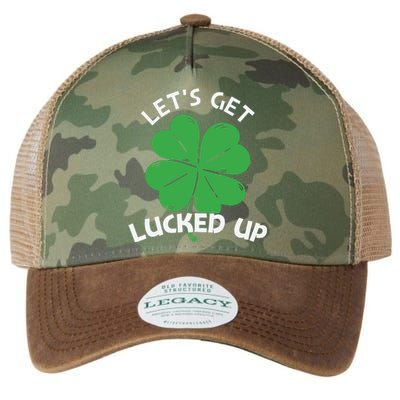 Lets Get Lucked Up Legacy Tie Dye Trucker Hat