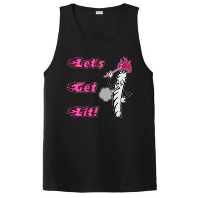 LetS Get Lit! Apparel PosiCharge Competitor Tank