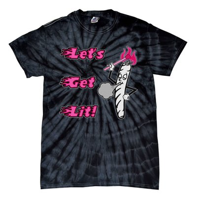 LetS Get Lit! Apparel Tie-Dye T-Shirt