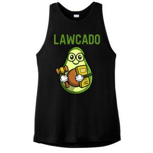 Lawcado Gift Legal Counsel Attorney Law School Student Lawyer Gift Ladies PosiCharge Tri-Blend Wicking Tank