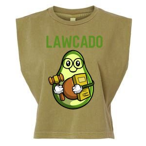 Lawcado Gift Legal Counsel Attorney Law School Student Lawyer Gift Garment-Dyed Women's Muscle Tee