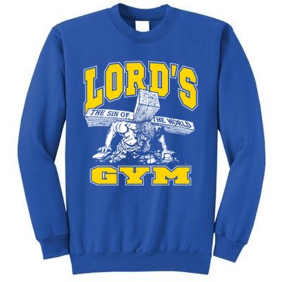 Lords Gym LordS The Sin Of World Jesus Gift Sweatshirt