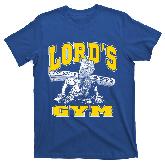 Lords Gym LordS The Sin Of World Jesus Gift T-Shirt