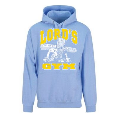 Lords Gym LordS The Sin Of World Jesus Gift Unisex Surf Hoodie