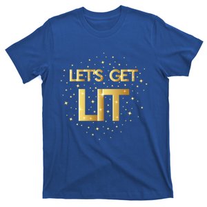 Lets Get Lit Christmas Xmas Eve Party Gift T-Shirt