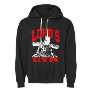 Lords Gym Lord's The Sin of World Jesus Premium Garment-Dyed Fleece Hoodie