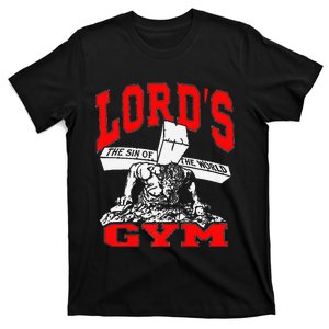 Lords Gym Lord's The Sin of World Jesus Premium T-Shirt