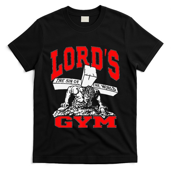 Lords Gym Lord's The Sin of World Jesus Premium T-Shirt