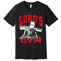 Lords Gym Lord's The Sin of World Jesus Premium Premium T-Shirt