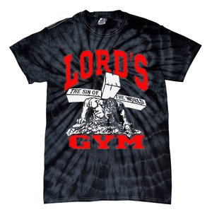 Lords Gym Lord's The Sin of World Jesus Premium Tie-Dye T-Shirt