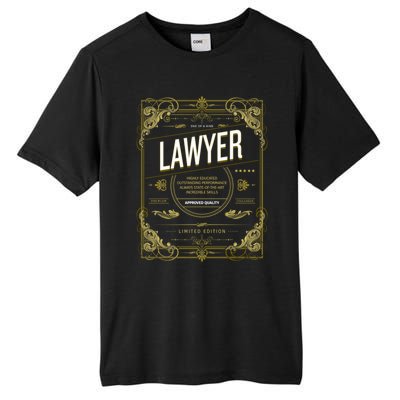 Lawyer Gift Tall Fusion ChromaSoft Performance T-Shirt