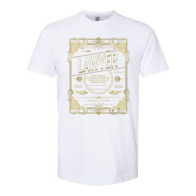 Lawyer Gift Softstyle CVC T-Shirt