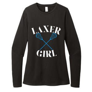 Lacrosse Girl Womens CVC Long Sleeve Shirt