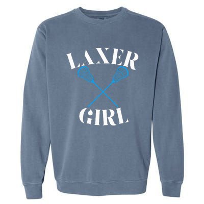 Lacrosse Girl Garment-Dyed Sweatshirt