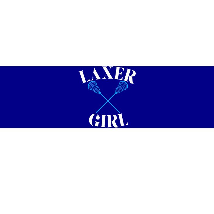 Lacrosse Girl Bumper Sticker