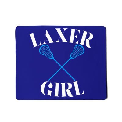 Lacrosse Girl Mousepad