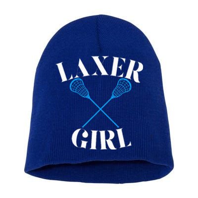 Lacrosse Girl Short Acrylic Beanie