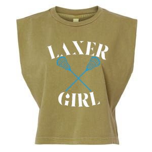 Lacrosse Girl Garment-Dyed Women's Muscle Tee