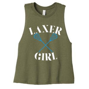 Lacrosse Girl Women's Racerback Cropped Tank