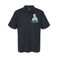 Let's go lick the world Let's get it done Biden Earth Day Softstyle Adult Sport Polo