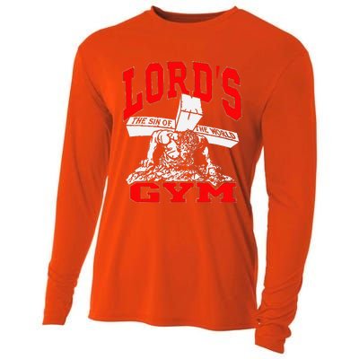 Lords Gym LordS The Sin Of World Jesus Cooling Performance Long Sleeve Crew