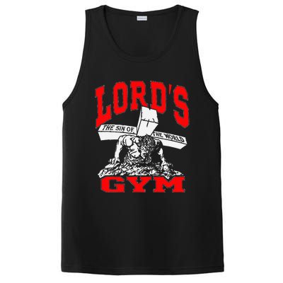 Lords Gym LordS The Sin Of World Jesus PosiCharge Competitor Tank