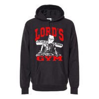 Lords Gym LordS The Sin Of World Jesus Premium Hoodie