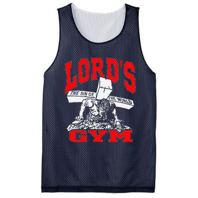 Lords Gym LordS The Sin Of World Jesus Mesh Reversible Basketball Jersey Tank