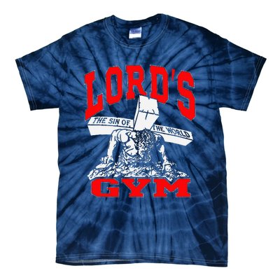 Lords Gym LordS The Sin Of World Jesus Tie-Dye T-Shirt