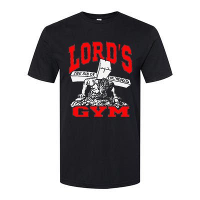 Lords Gym LordS The Sin Of World Jesus Softstyle® CVC T-Shirt