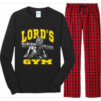 Lords Gym LordS The Sin Of World Jesus Long Sleeve Pajama Set