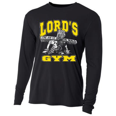 Lords Gym LordS The Sin Of World Jesus Cooling Performance Long Sleeve Crew