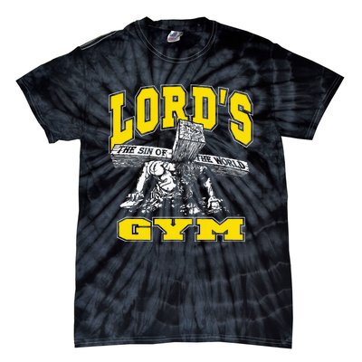 Lords Gym LordS The Sin Of World Jesus Tie-Dye T-Shirt