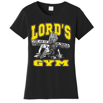 Lords Gym LordS The Sin Of World Jesus Women's T-Shirt