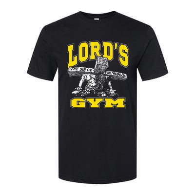 Lords Gym LordS The Sin Of World Jesus Softstyle CVC T-Shirt