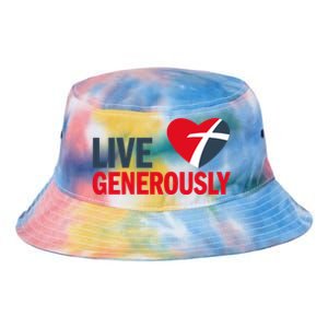 Living Generously Tie Dye Newport Bucket Hat