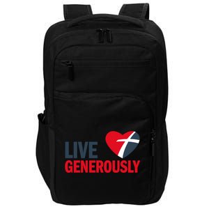 Living Generously Impact Tech Backpack