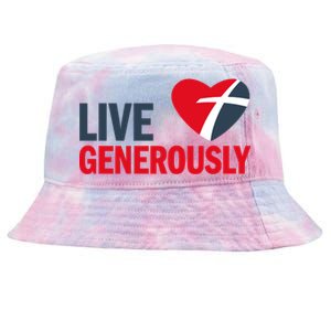 Living Generously Tie-Dyed Bucket Hat