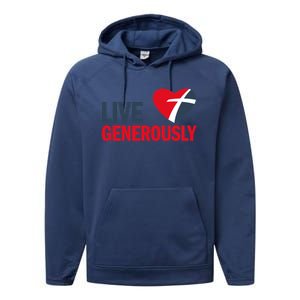 Living Generously Performance Fleece Hoodie