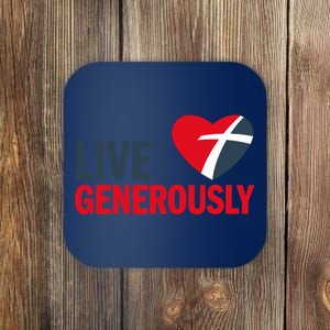 Living Generously Coaster