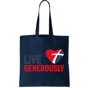 Living Generously Tote Bag