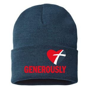 Living Generously Sustainable Knit Beanie