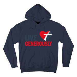 Living Generously Tall Hoodie