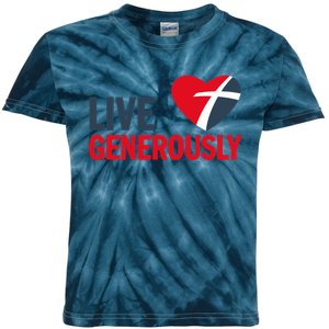 Living Generously Kids Tie-Dye T-Shirt