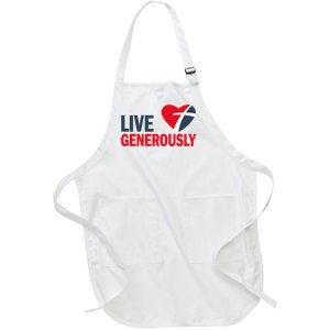 Living Generously Full-Length Apron With Pockets