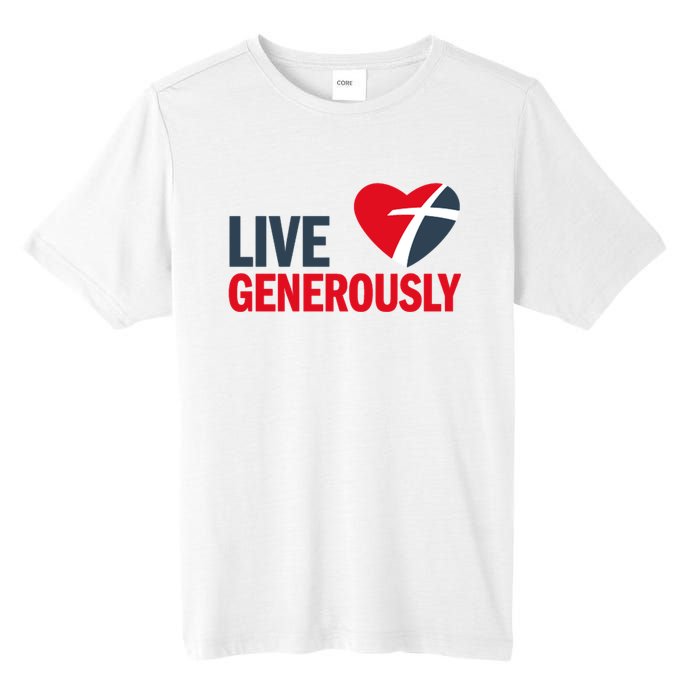 Living Generously Tall Fusion ChromaSoft Performance T-Shirt