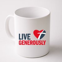 Living Generously Coffee Mug